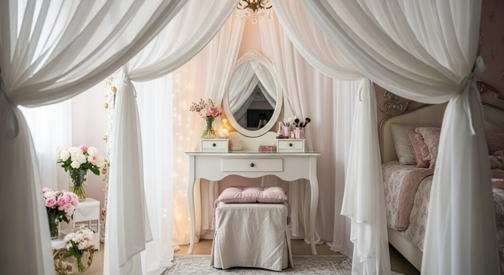 Canopy-Inspired Vanity Zone