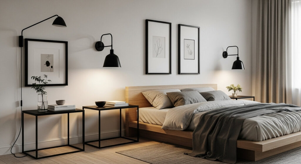 Black Accents for Contrast