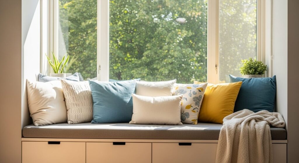 Window Seats with Storage