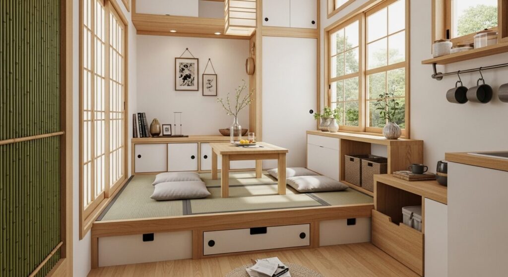 Japanese-Inspired Layout