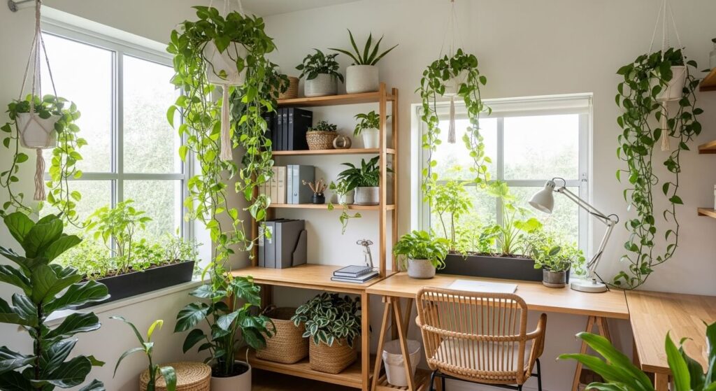 Green Oasis Study Room