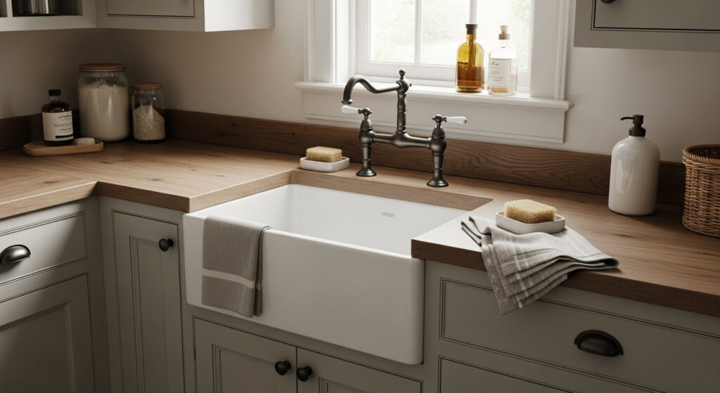 Vintage Sink + Faucets