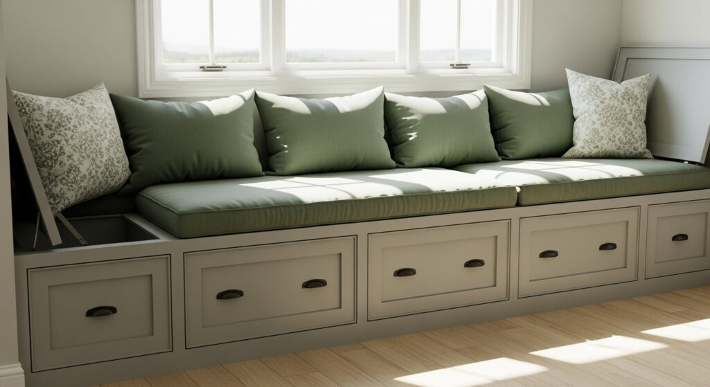 Window Seat Storage Bench