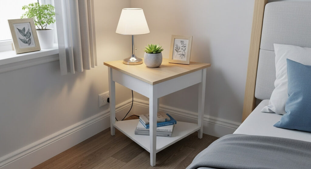 Corner Triangle Table