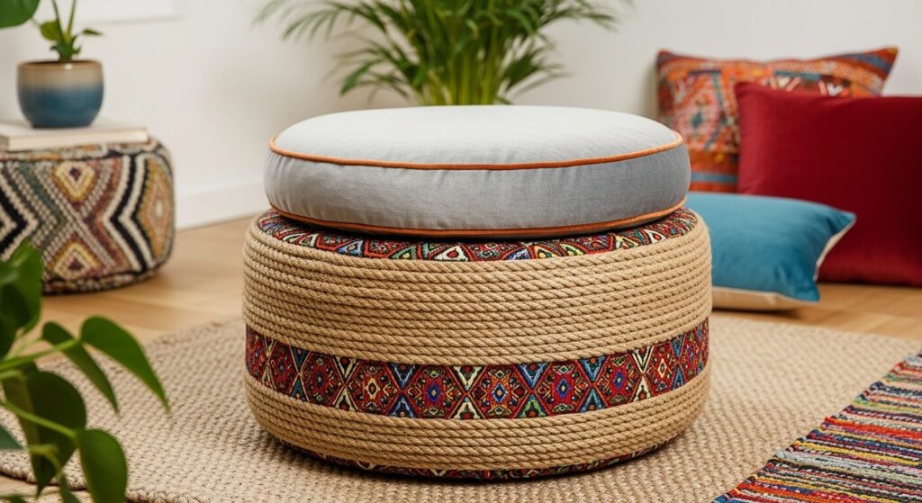 Tire Ottoman
