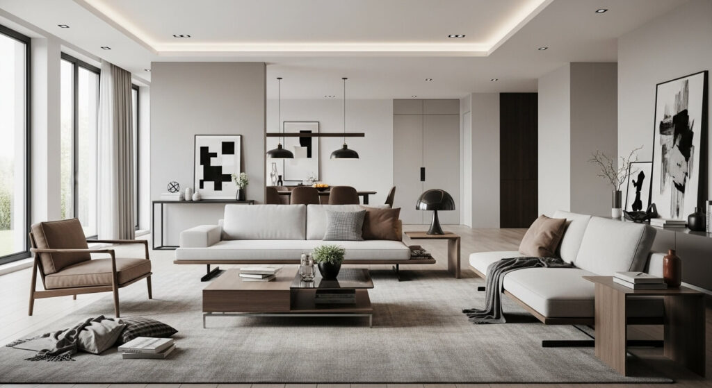 Low-Profile Furniture for a Sleek Look