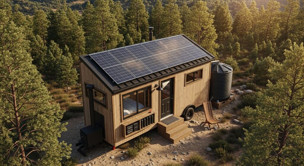 Solar-Powered Off-Grid Living