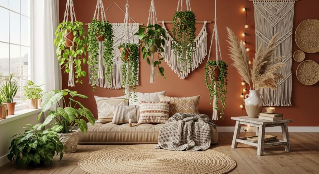 Hanging Macramé Planters