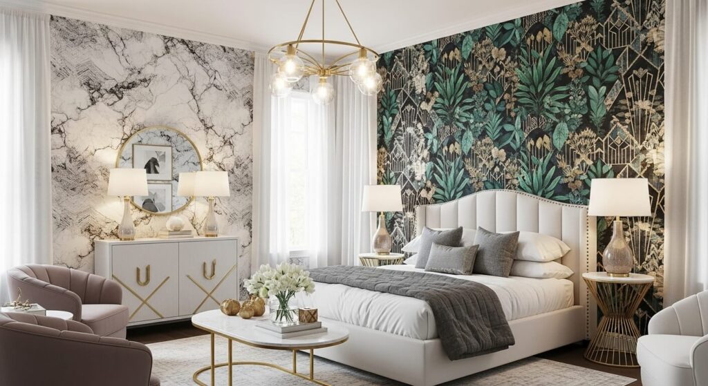Install Peel-and-Stick Wallpaper