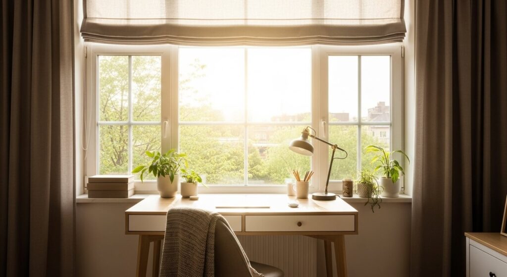 Cozy Window Nook Desk