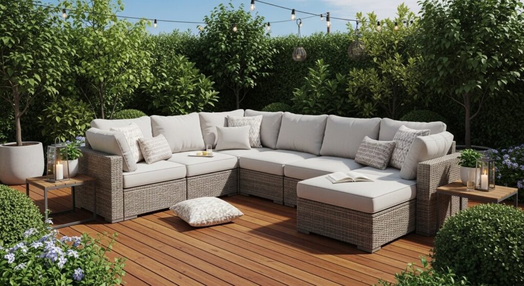 Sectional Patio Sofa