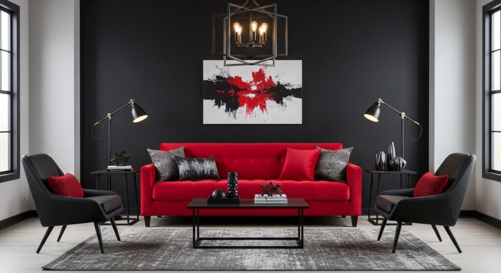 Red + Black