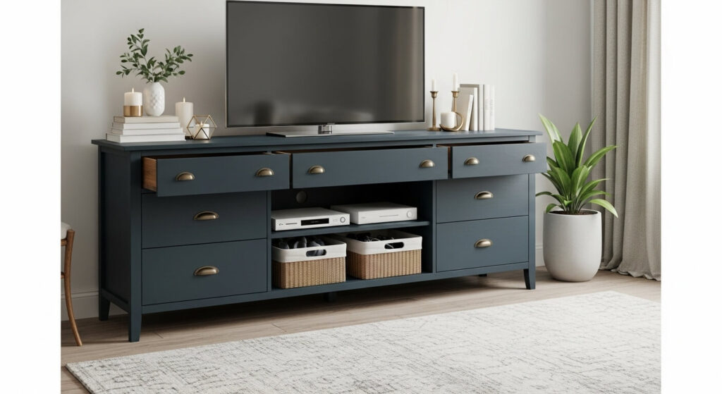 Dresser to TV Stand