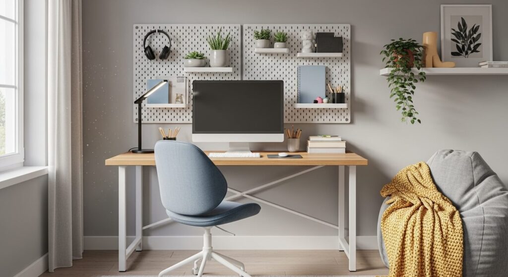 Functional Desk and Study Zone