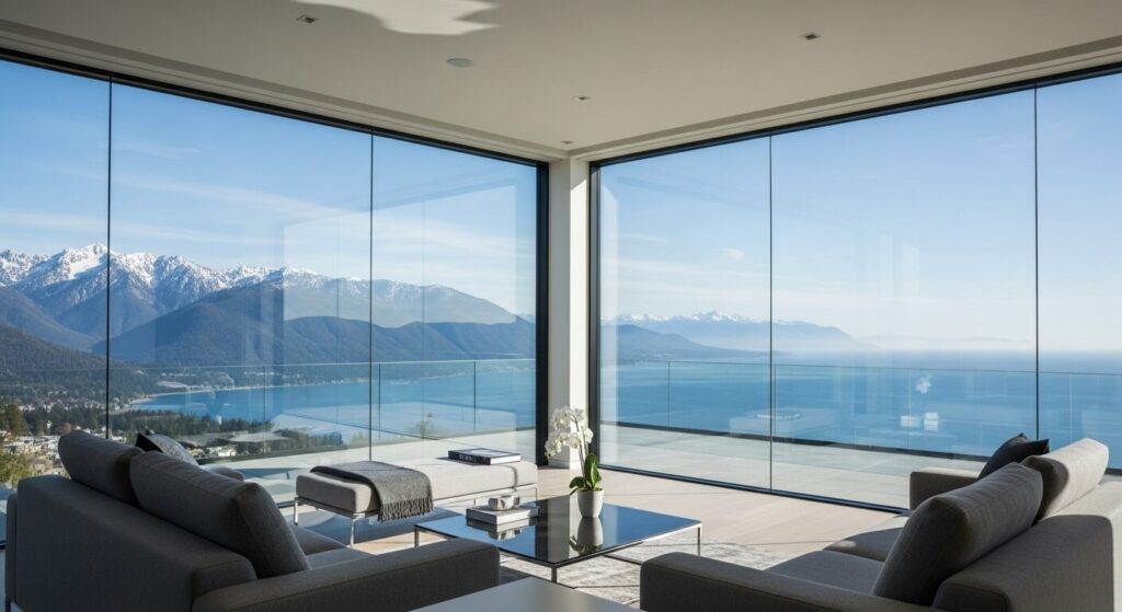 Corner Wrap-Around Windows