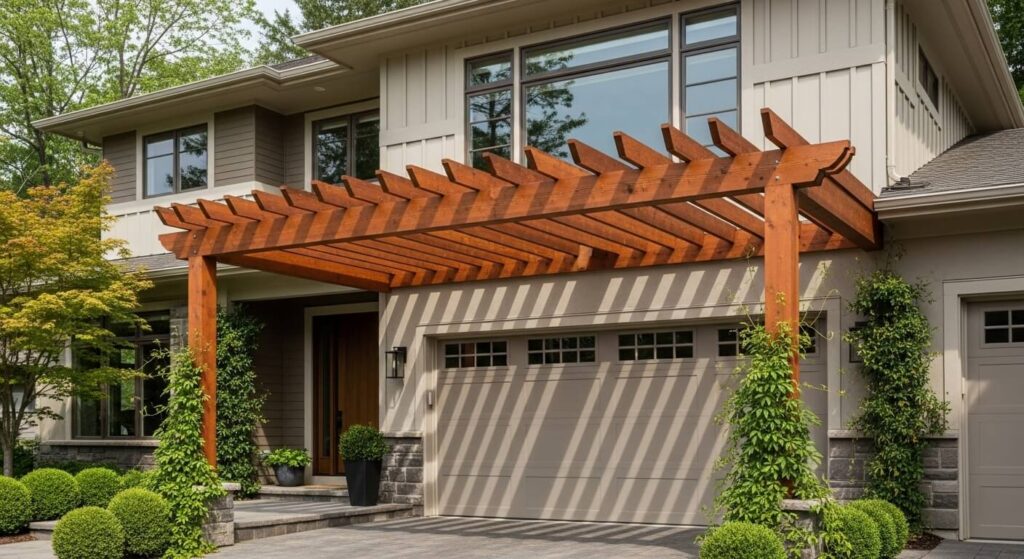 Overhead Pergola Accent