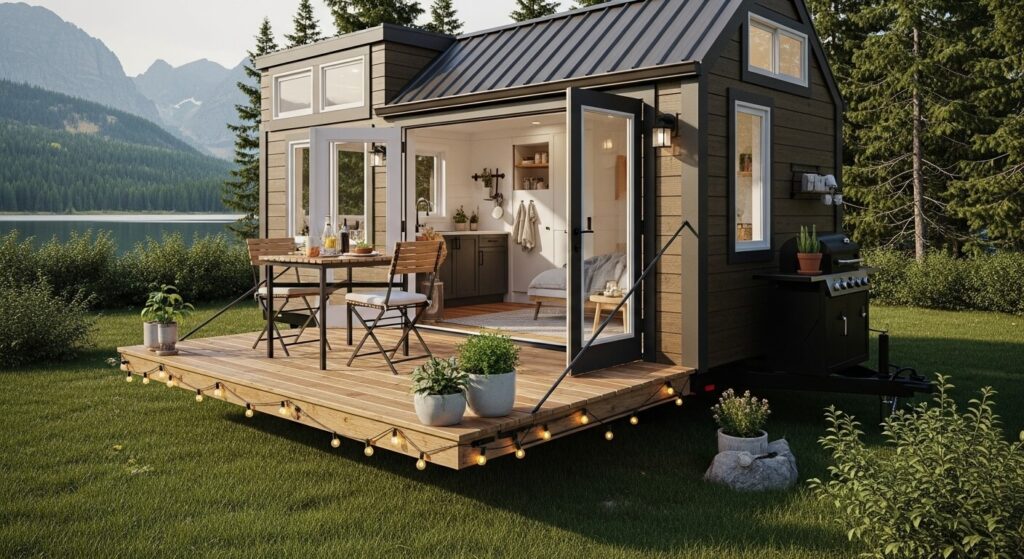 Fold-Down Deck or Patio