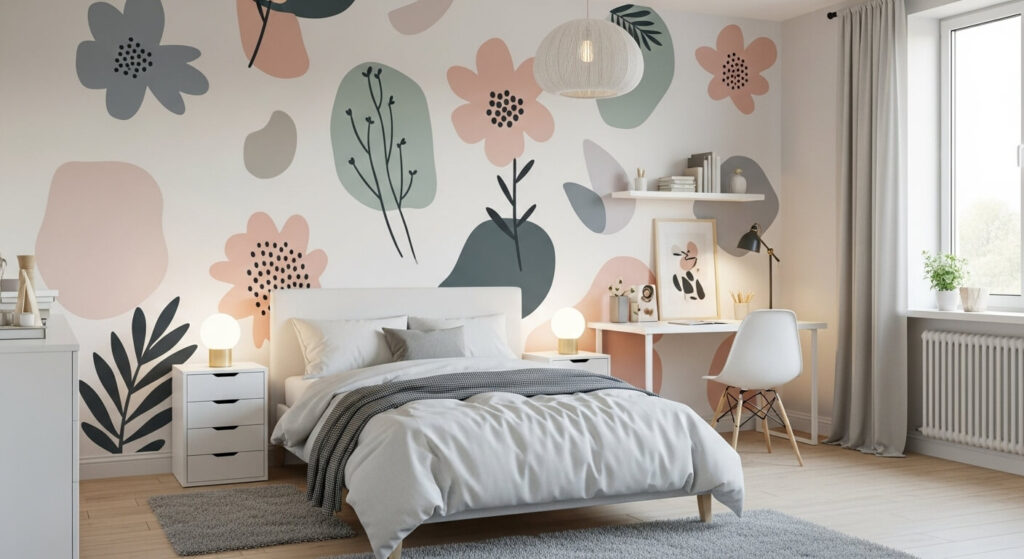 Statement Wallpaper or Wall Decals