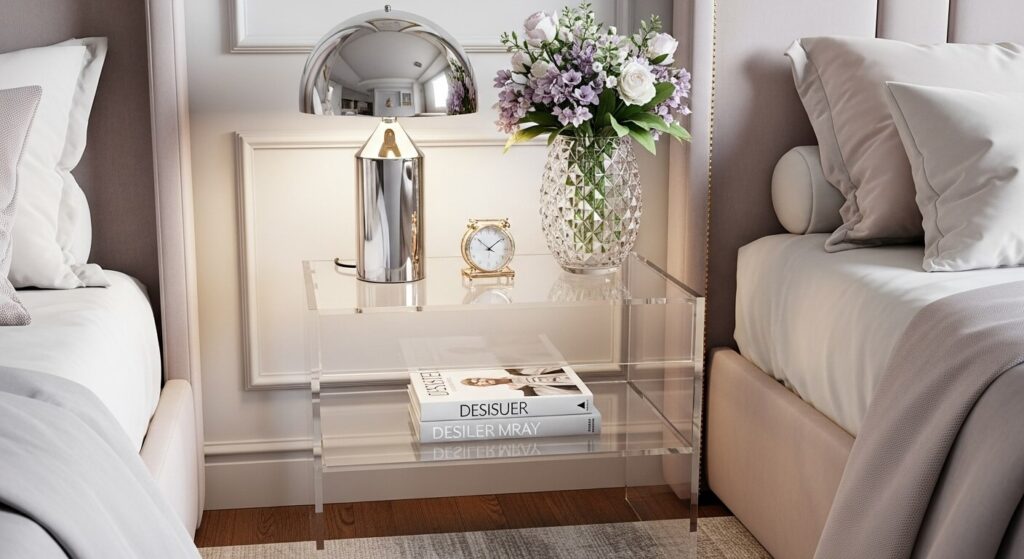 Acrylic or Lucite Table