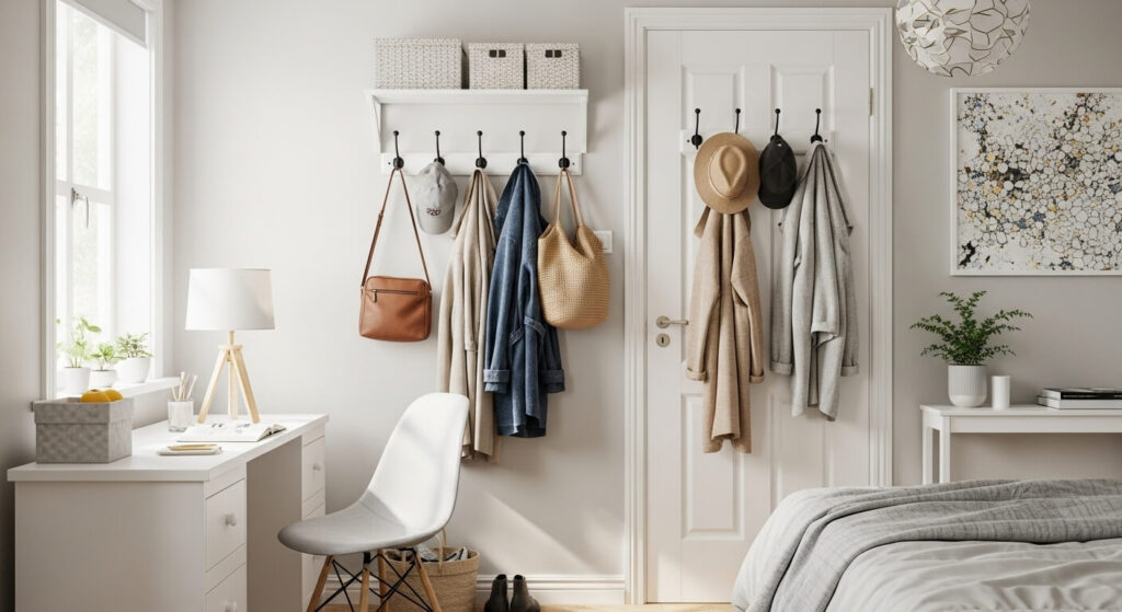 Hooks on the Wall or Door