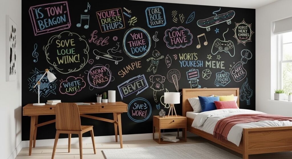 Chalkboard or Dry-Erase Wall