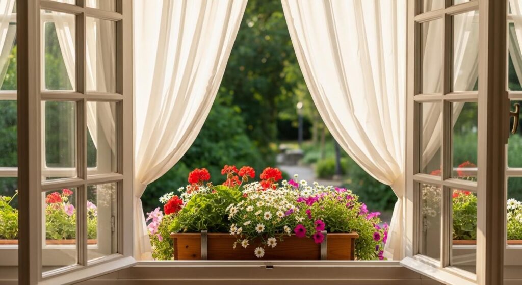 French Windows That Open Outward