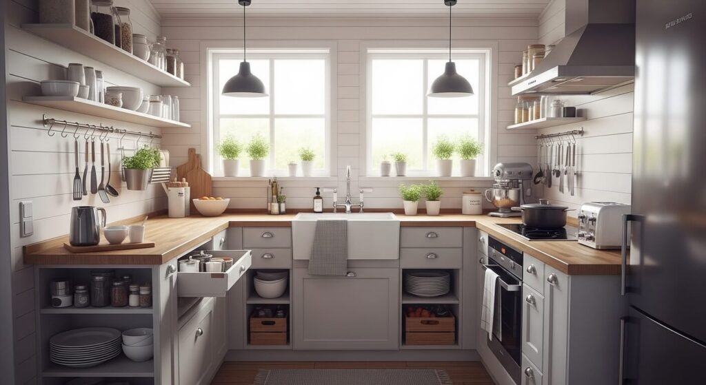U-Shaped Kitchen