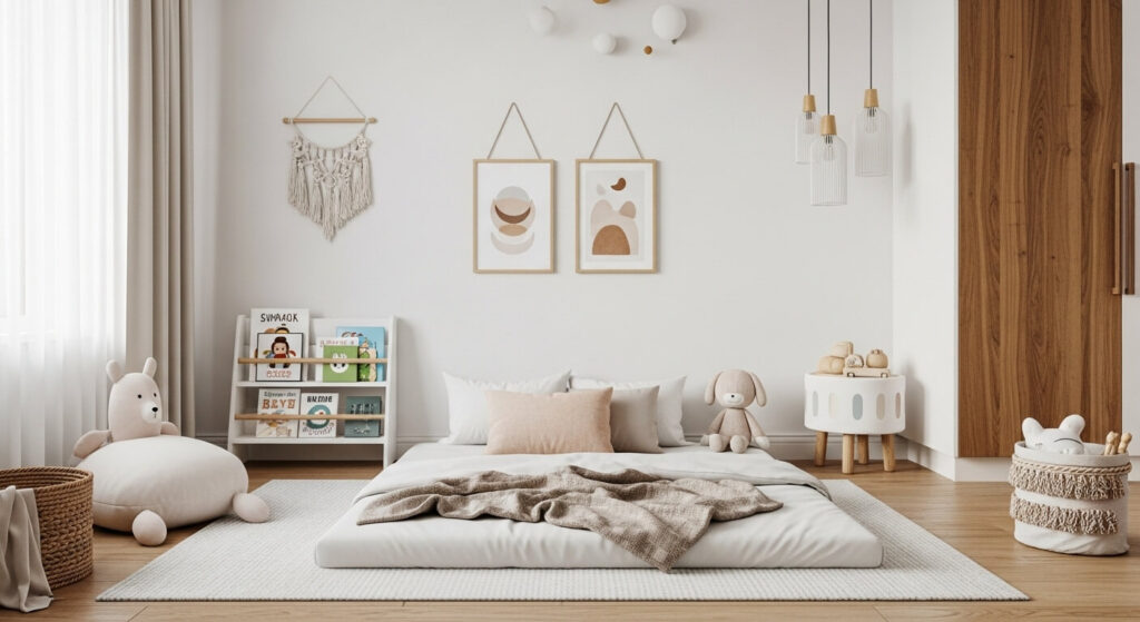 Floor-Level Bed for Toddlers