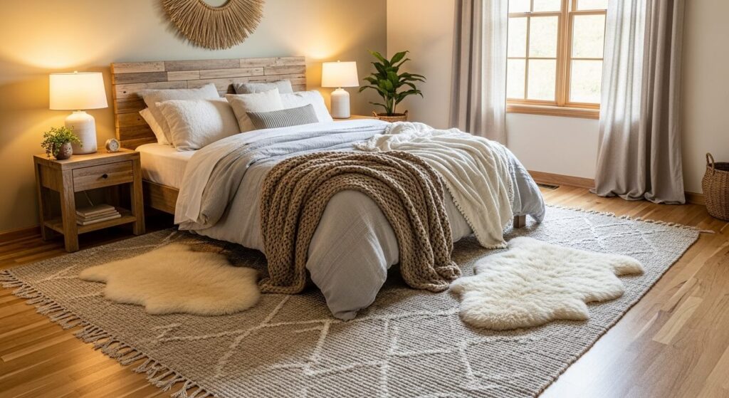 Textured Rugs Underfoot