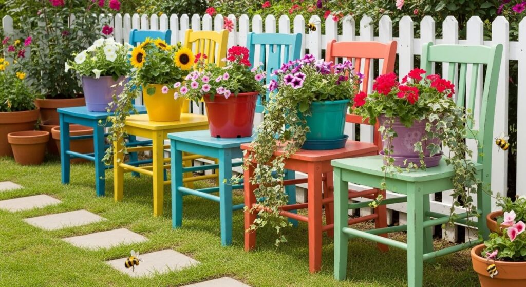 Chair Planters