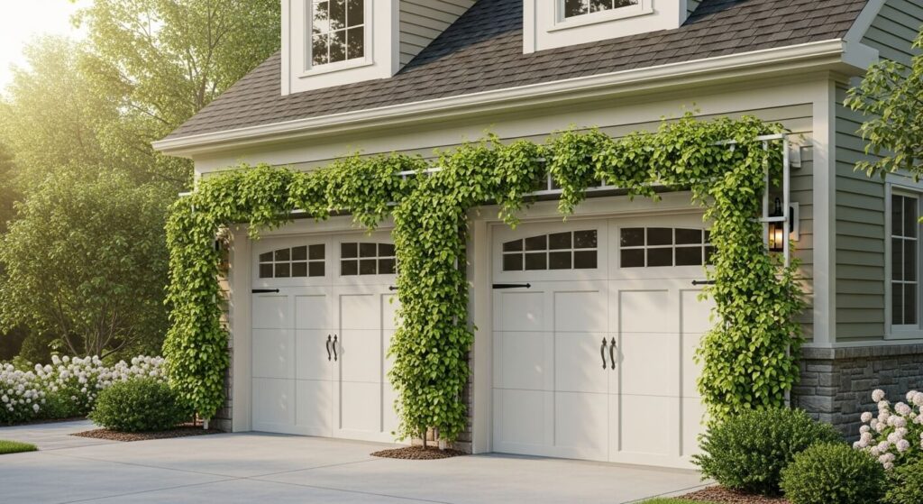 Greenery Above the Garage