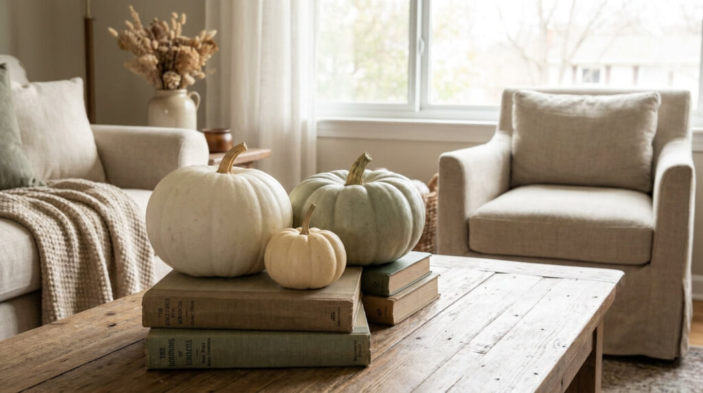 Choose Neutral Pumpkins Over Orange