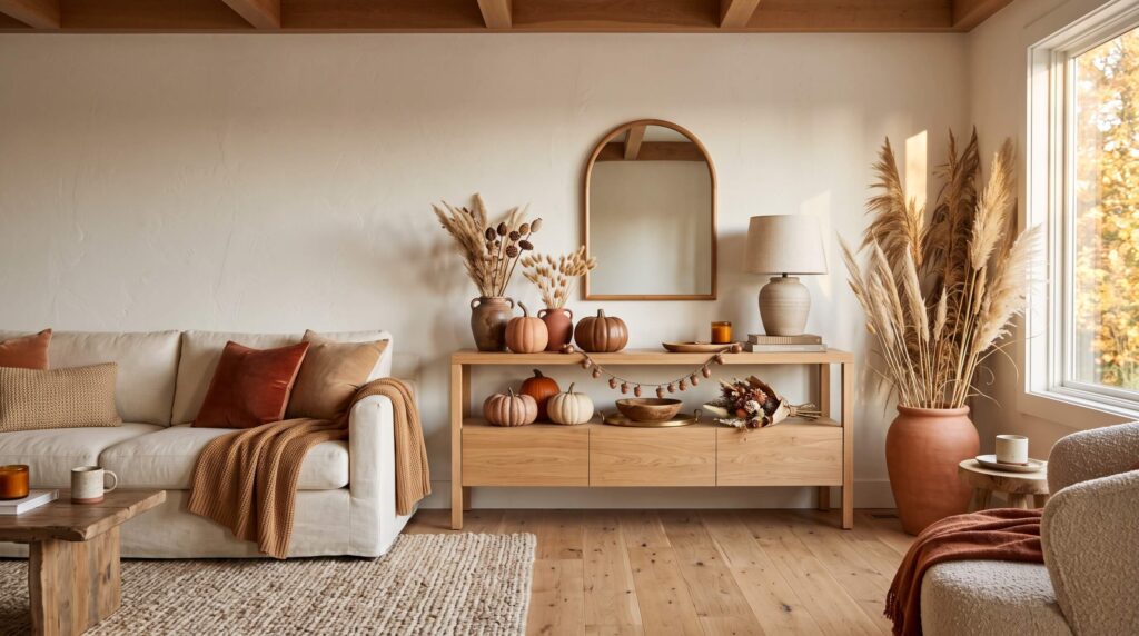 Try Terracotta and Earthy Pumpkin Tones