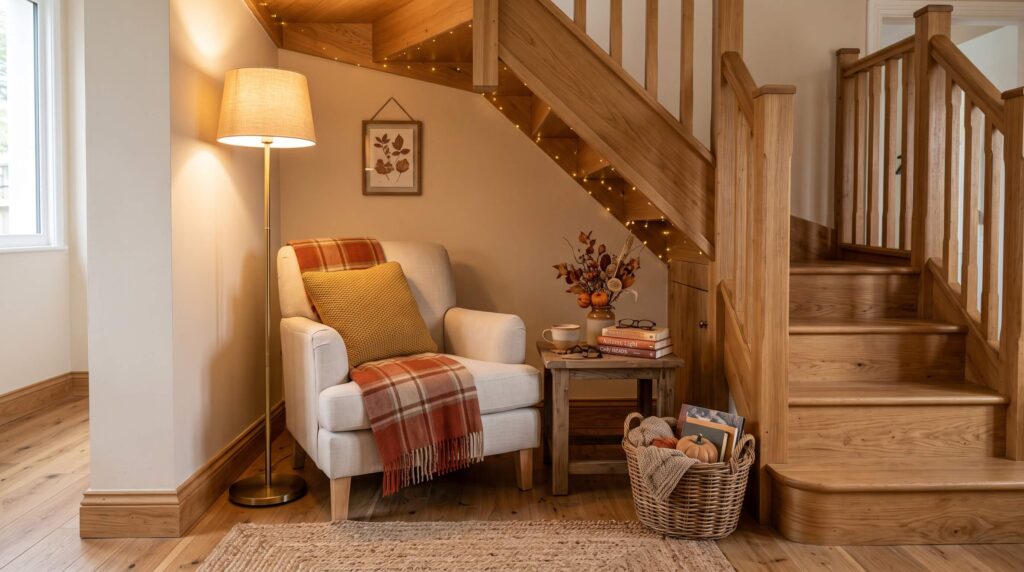 Turn an Awkward Corner Into a Reading Nook
