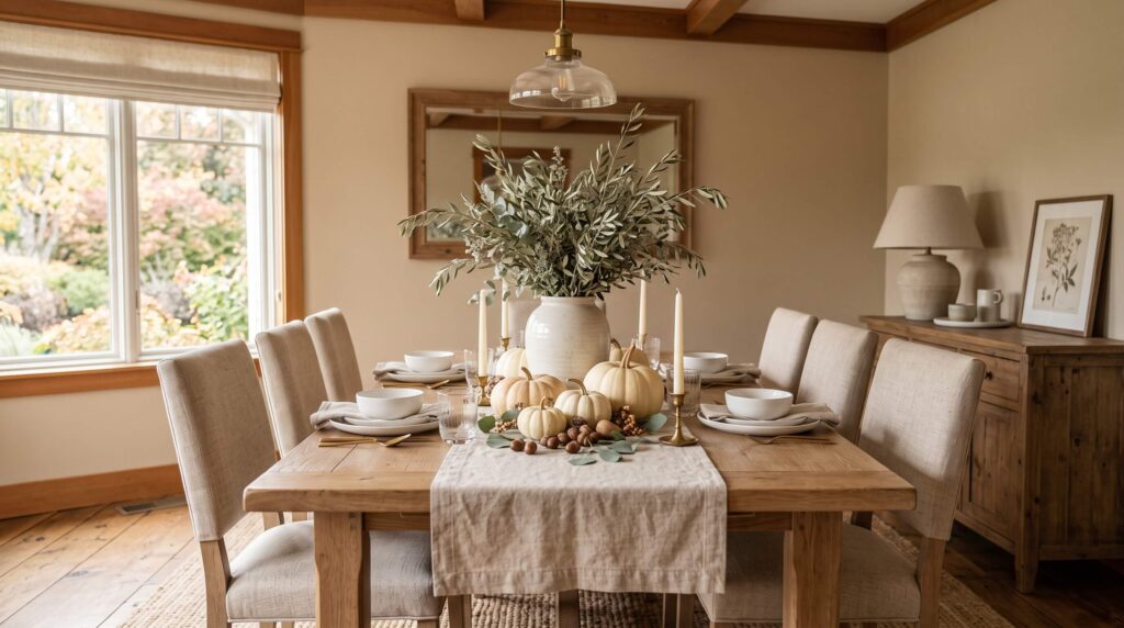 Combine Pumpkins With Olive Branches