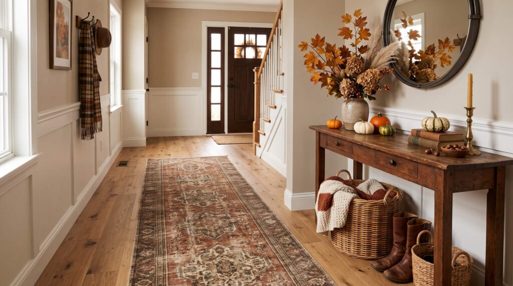 Layer a Warm Entryway Runner